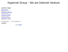 Tablet Screenshot of hypernetgroup.com